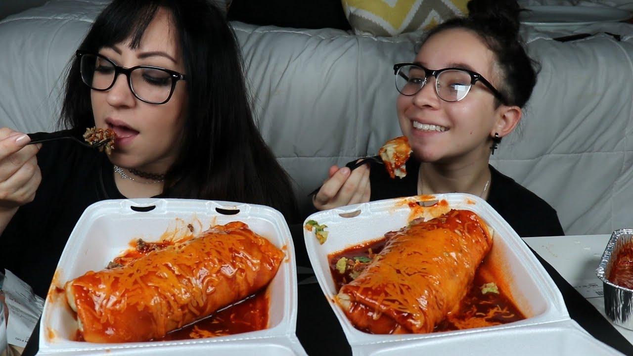 MEXICAN WET BURRITOS MUKBANG | EATING SHOW | BAD CUSTOMER SERVICE