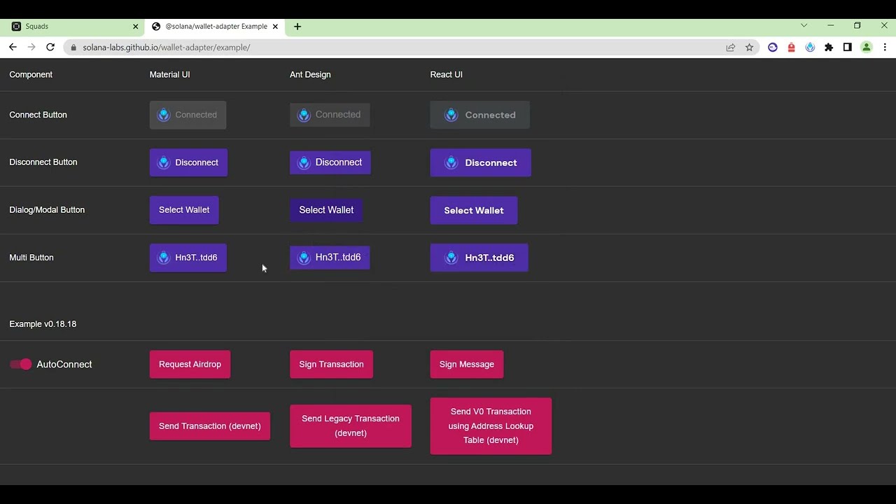 Directly interact with Solana dapps with Squads protocol multi-sig using Cordelia