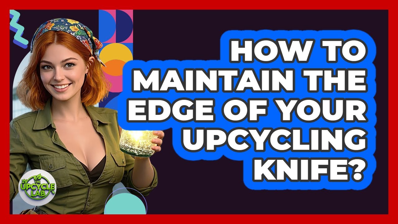 How To Maintain The Edge Of Your Upcycling Knife?