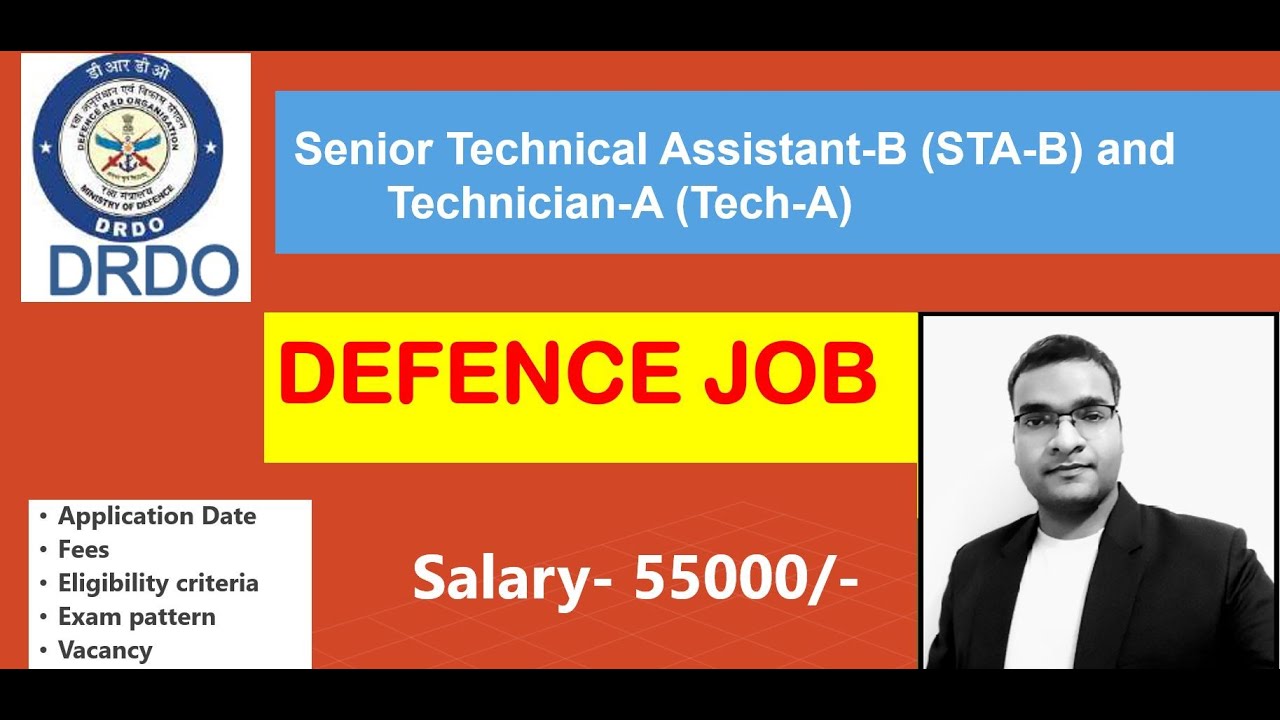 DRDO | CEPTAM Senior Technical Assistant-B (STA-B) | Technician-A-ITI Jobs | Recruitment 2022