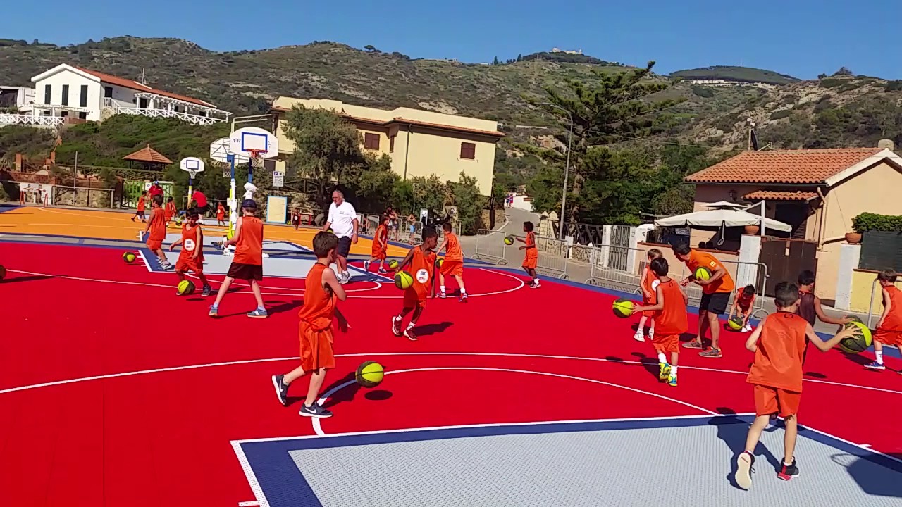 Maurizio Mondoni esercizi minibasket  isola del giglio 2017