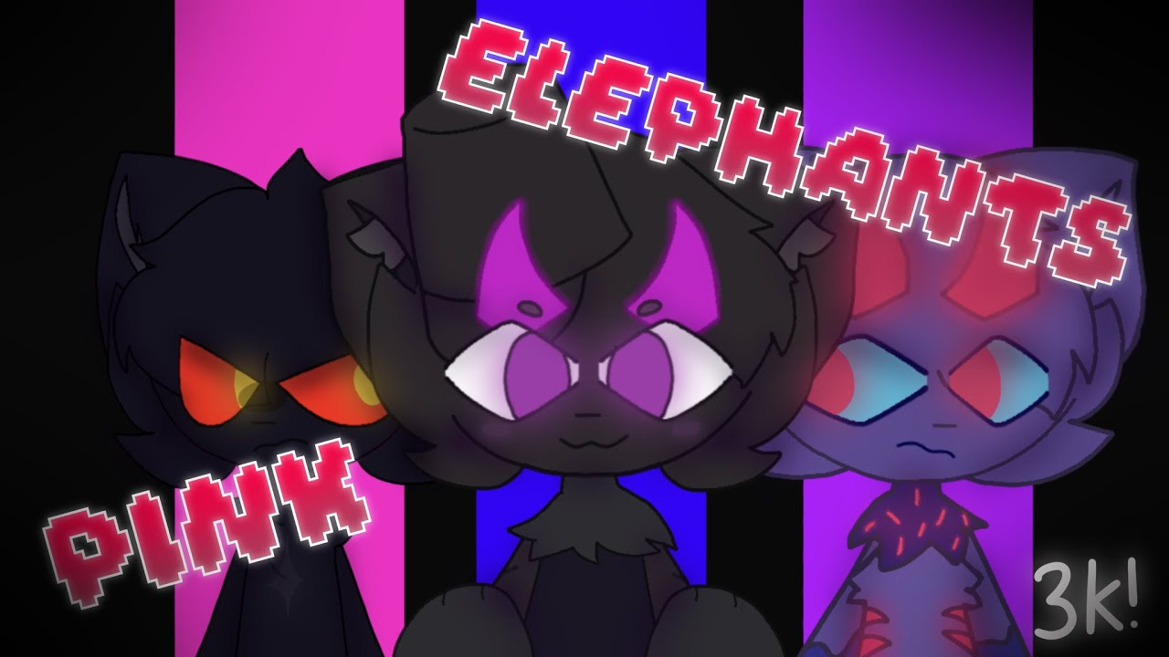 pink elephants || meme || Kaiju paradise || 3K special (late) [FW]