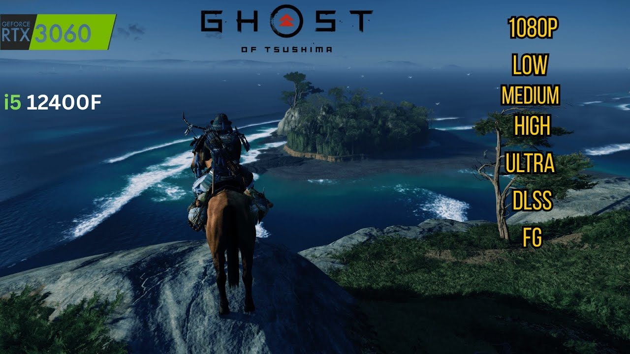 Ghost Of Tsushima - RTX 3060 - i5 12400f