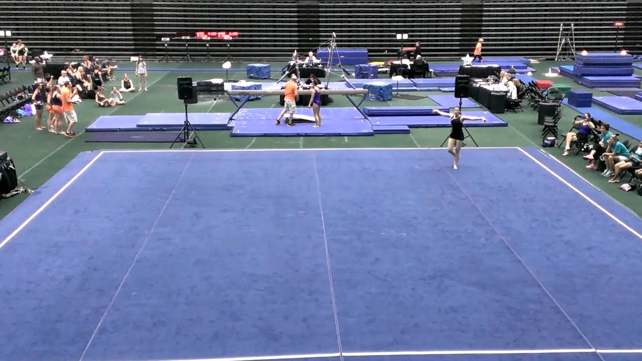 Jennifer Wardlow Blumig - Floor at Nationals (9.15) - June 16, 2013