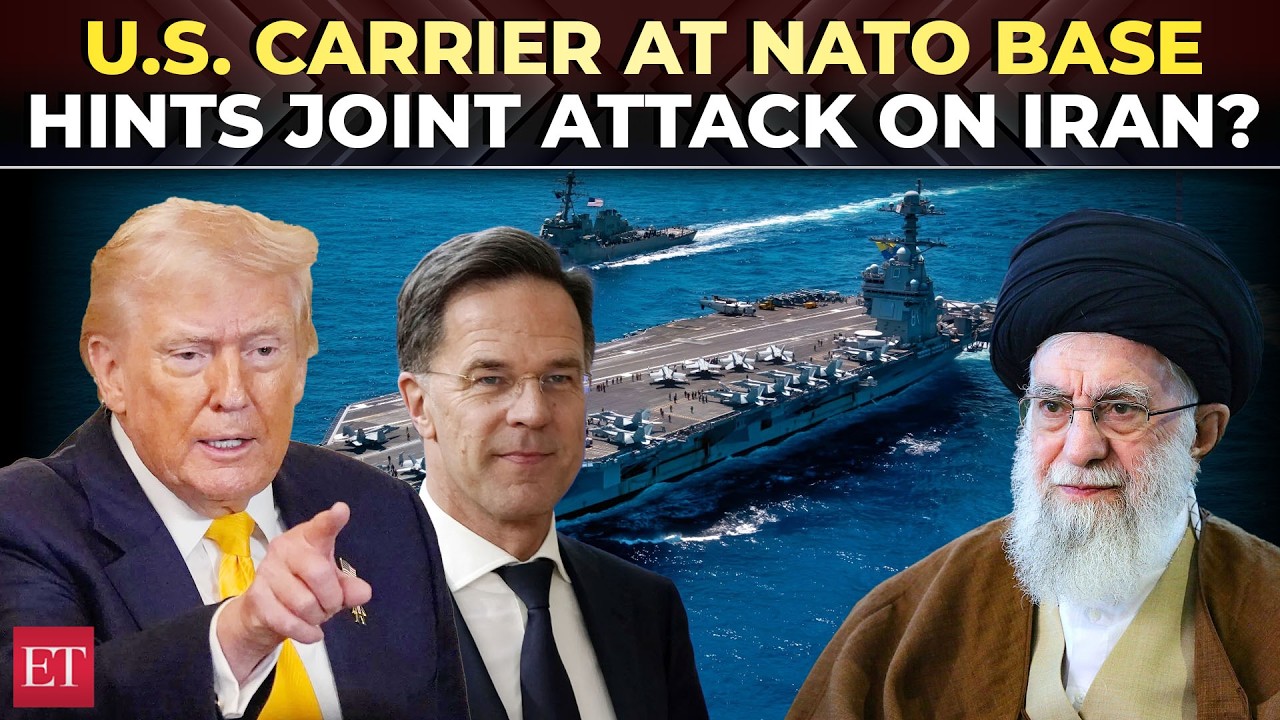 U.S ready to strike Iran? USS Gerald R. Ford docks in Crete, 150+ jets and warships flood the region