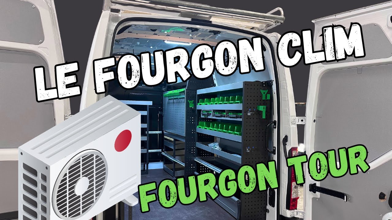 Fourgon Climatisation  - Renault Master L2H2 - FOURGON TOUR