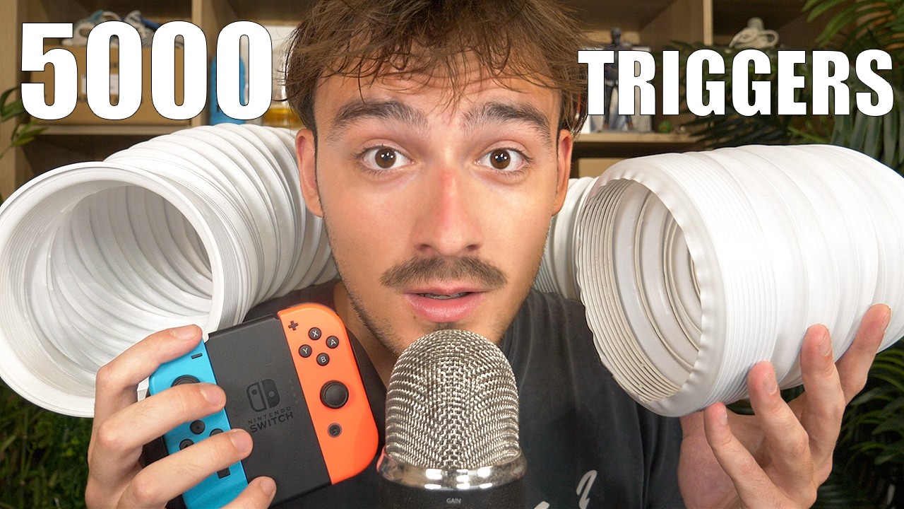 ASMR 5000 TRIGGERS IN 30 MINUTES
