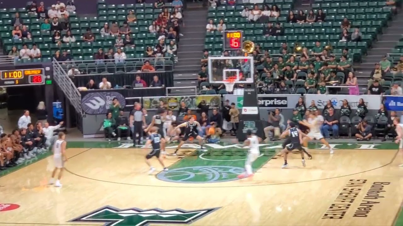 Isaac Johnson 18 Pts. Against Cal Poly (2/19/26)