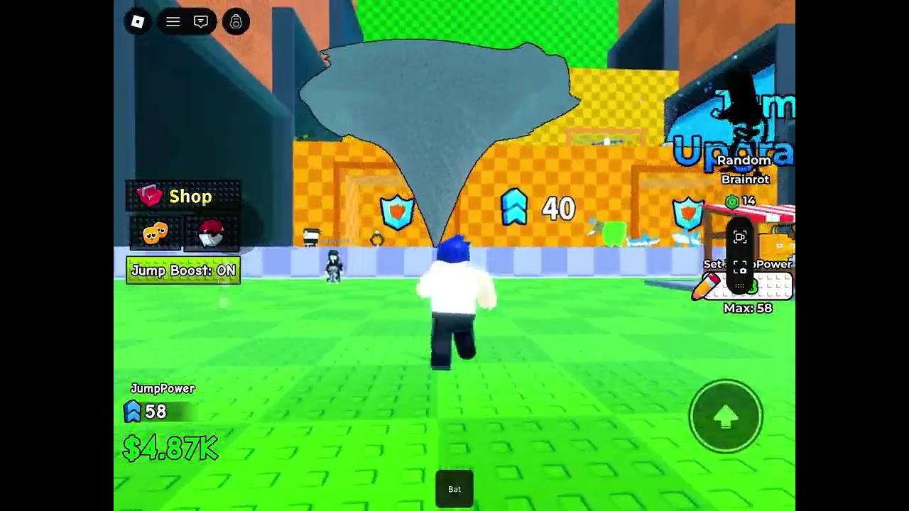 I got to the second level of jump for brainrots