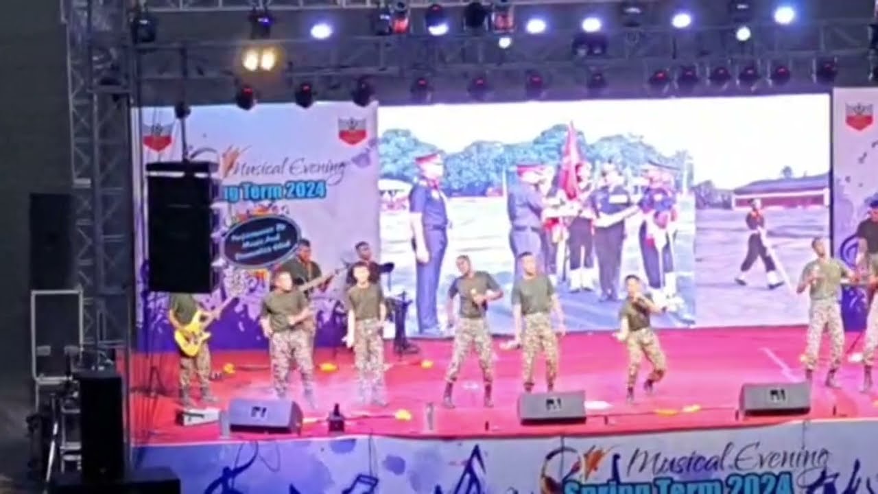 Indian Military Academy IMA Dehradun Uttarakhand 🇳🇪 cultural program entertaining video