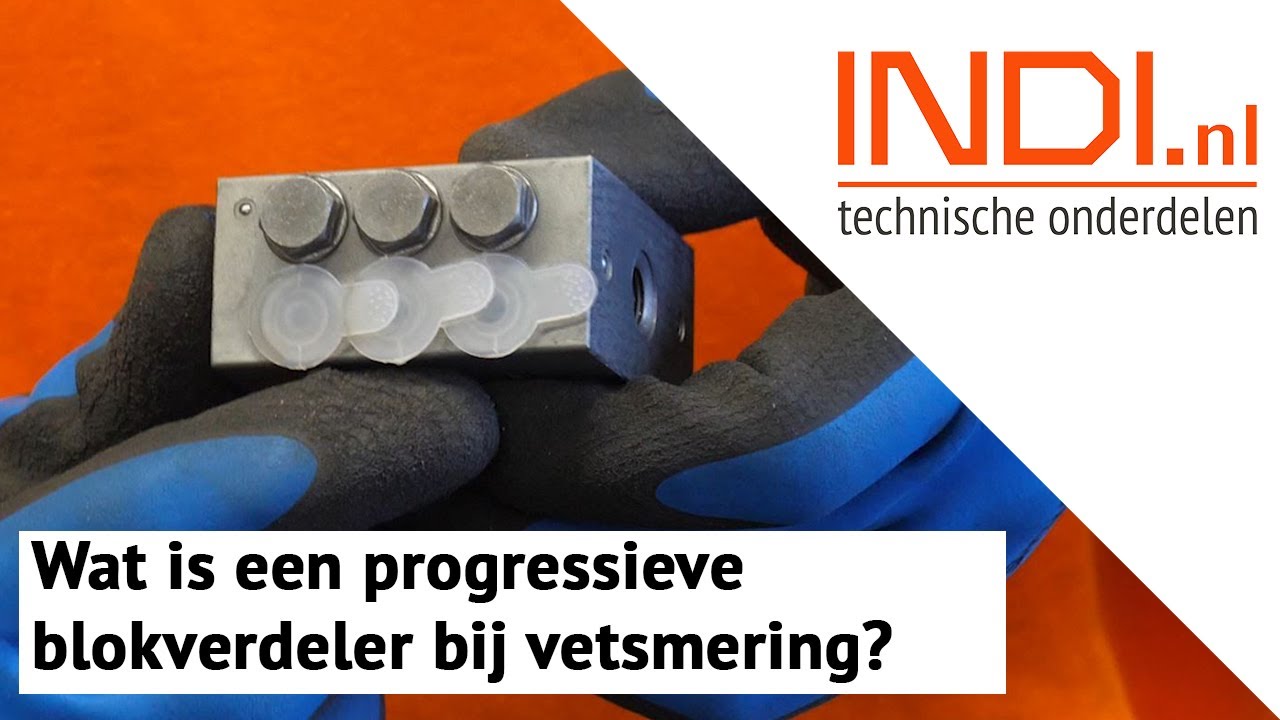 Wat is een progressieve blokverdeler bij vetsmering?