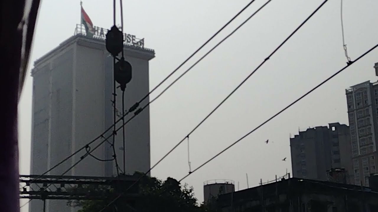 Haj house, Mumbai | View from train