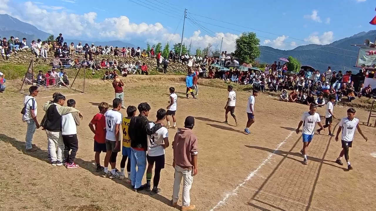 Volleyball Final N.Y.C. Khabang Vs J.Y.C.Niskot A (Niskot mela 2081) Part 1
