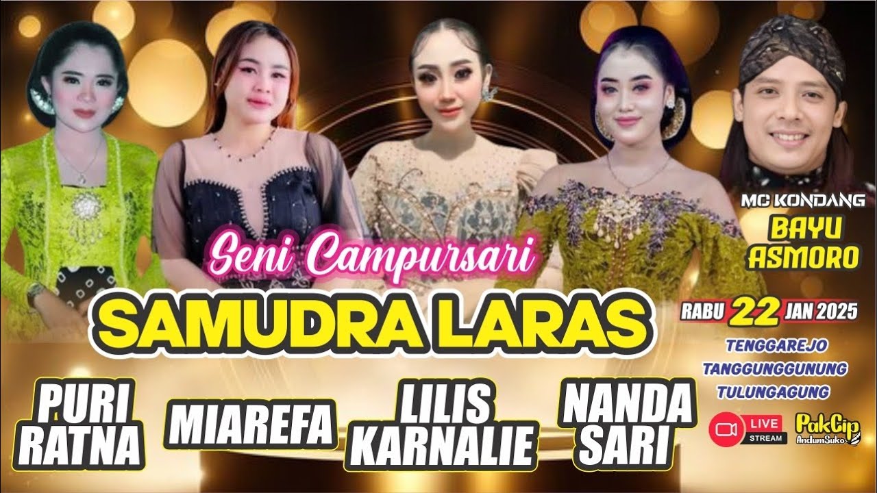 #Live Campursari SAMUDRA LARAS & MC Kondang BAYU ASMORO // Tenggarejo Tanggunggunung Tulungagung