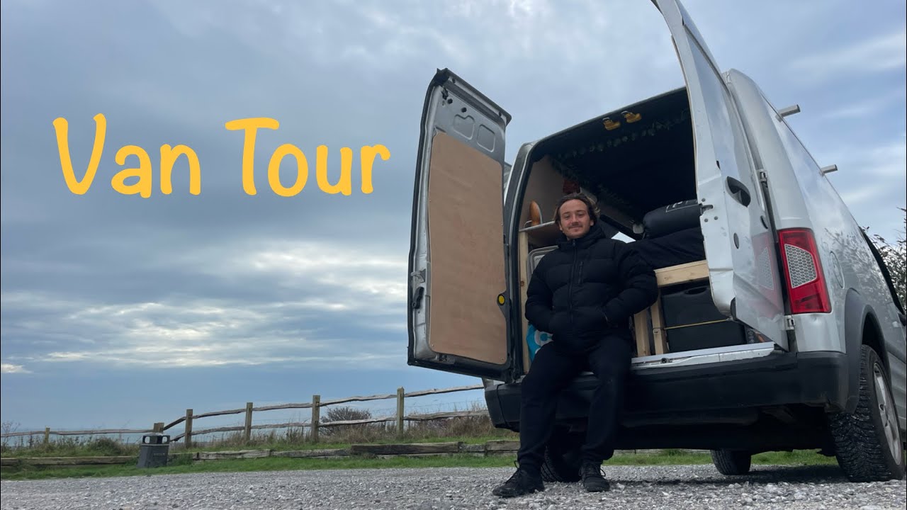 Micro Camper Van Tour - Ford Transit Connect  - VanLife UK