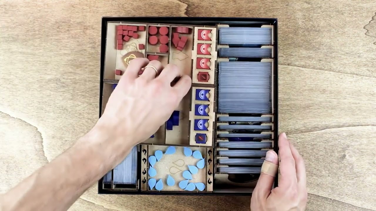 Reboxing Dune Imperium All In Board Game Insert Organizer - The Dicetroyers