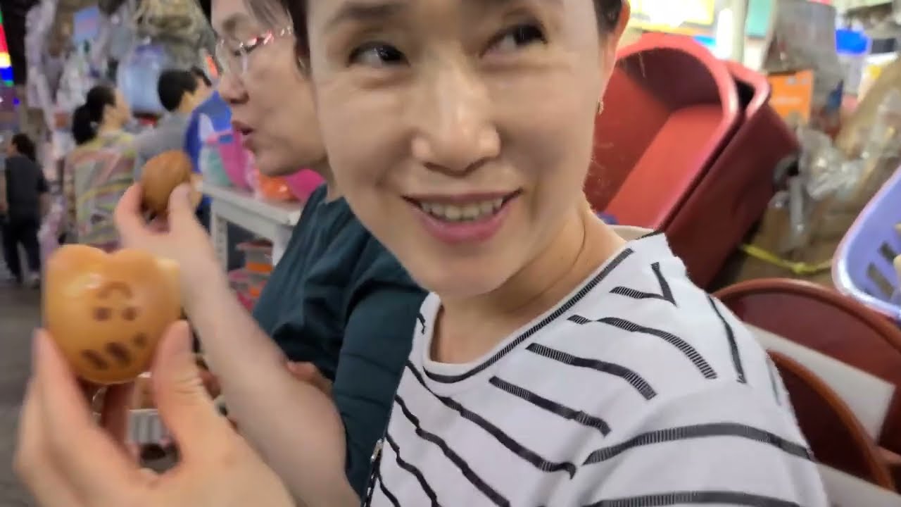 산골자매들 전주 남부시장 야시장 탐방