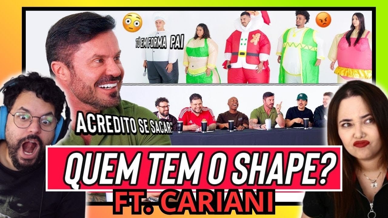 RANKING DE SHAPE FT. RENATO CARIANI Aqueles Caras // REACT