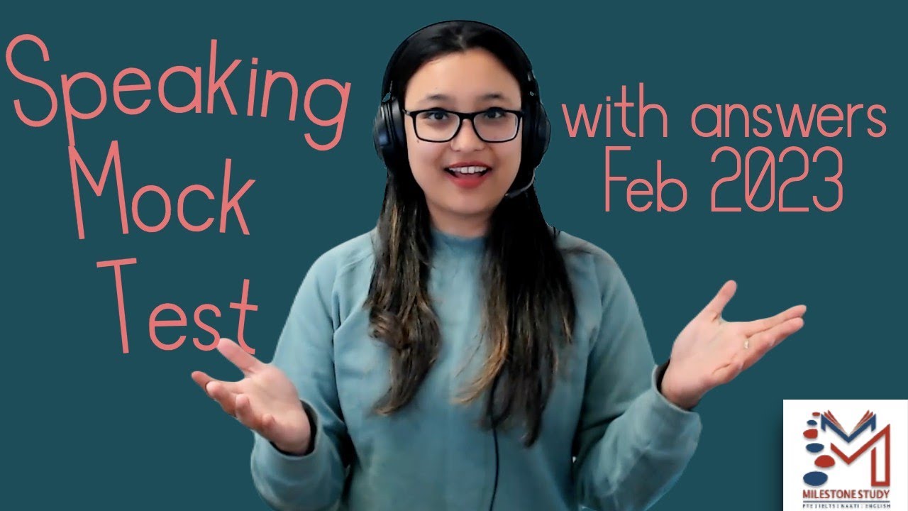 PTE Speaking Mock Test 19 | improve speaking| Milestone| Feb 2023