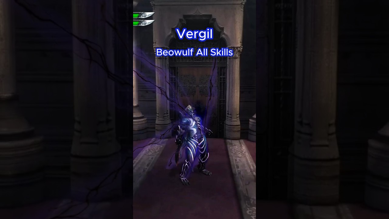 Vergil DT [ Beowulf ] All Skills || DMC 4