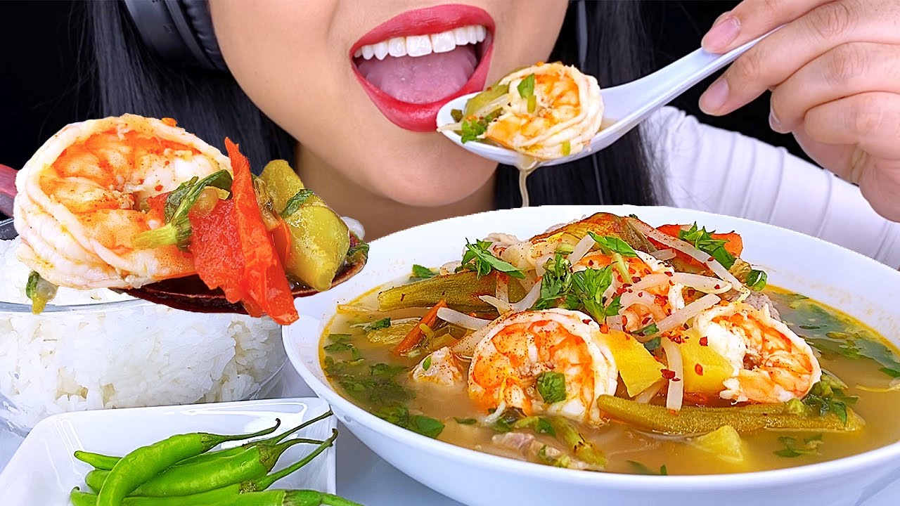 ASMR SEAFOOD STEW 먹방 MUKBANG Eating Sounds (NO TALKING)