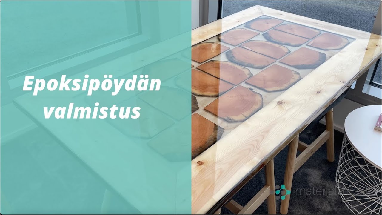 Epoksip&ouml;yt&auml; DIY