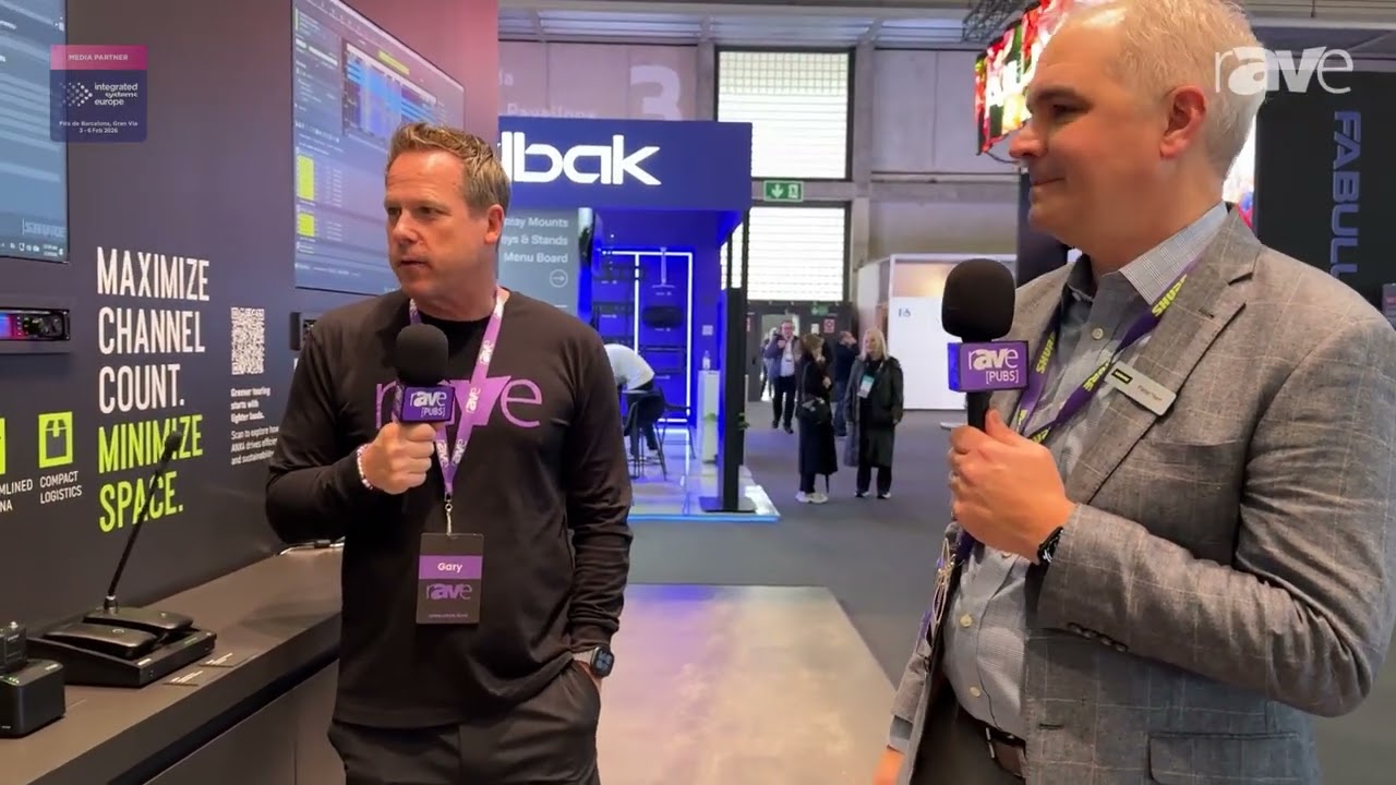 ISE 2026: Gary Checks Out Shure's New Videobar During a Booth Tour