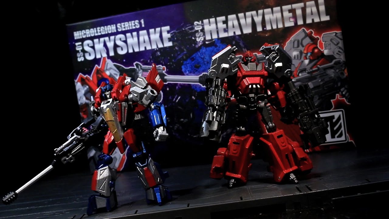 Shapeshift Inc SS-01 Skysnake and SS-02 Heavymetal - Vangelus Review 283