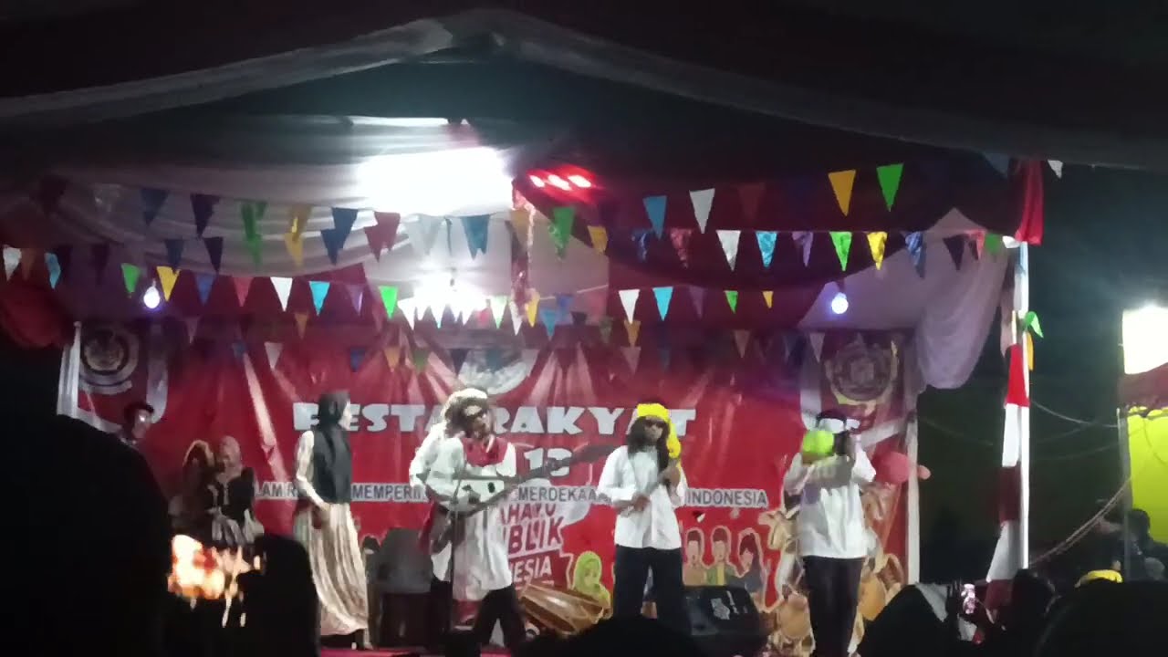 VIRAL LAGU RHOMA IRAMA - JUDI ,KABARET RW 13 DESA MARGAJAYA.