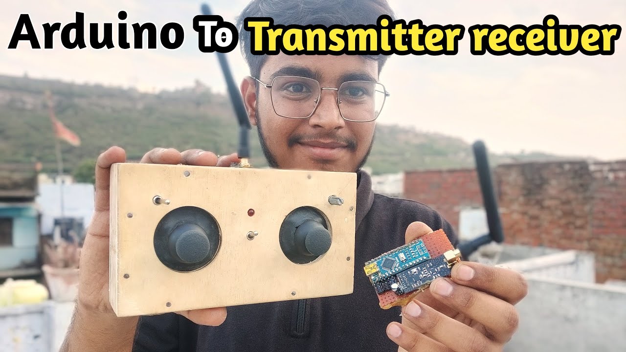 Bulid Your Own Transmitter and Receiver | How to make Transmitter and Receiver using Arduino