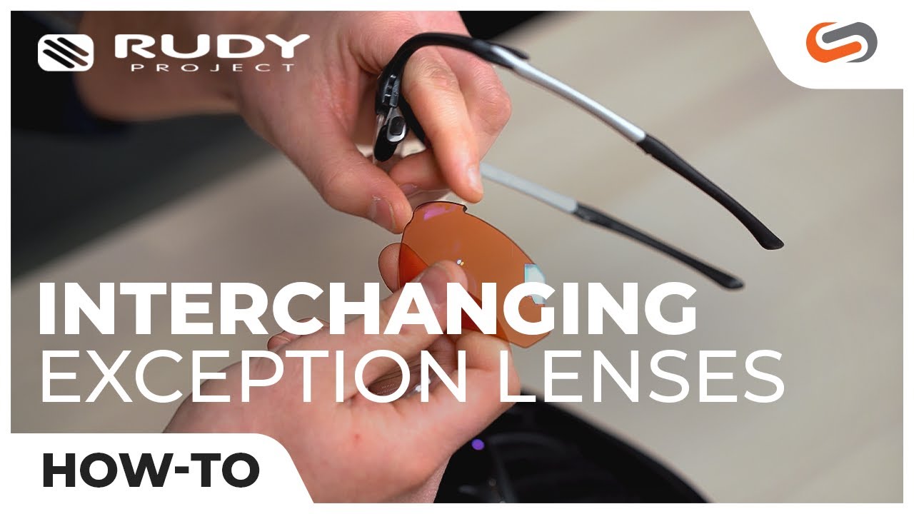 How to Change Lenses on Your Rudy Project Exception