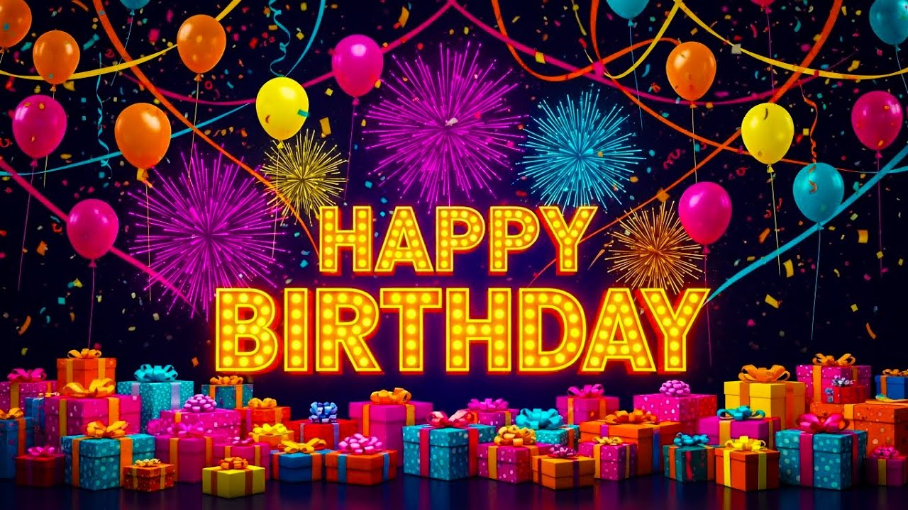 Happy Birthday Song Countdown 🎂 | Start the Celebration 🎉 | Birthday Party Remix | New Version 2026
