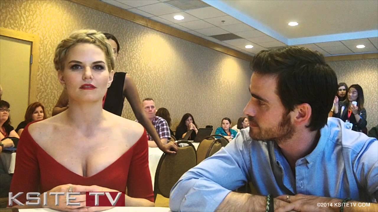 CAPTAIN SWAN! Jennifer Morrison & Colin O'Donoghue - SDCC 2014