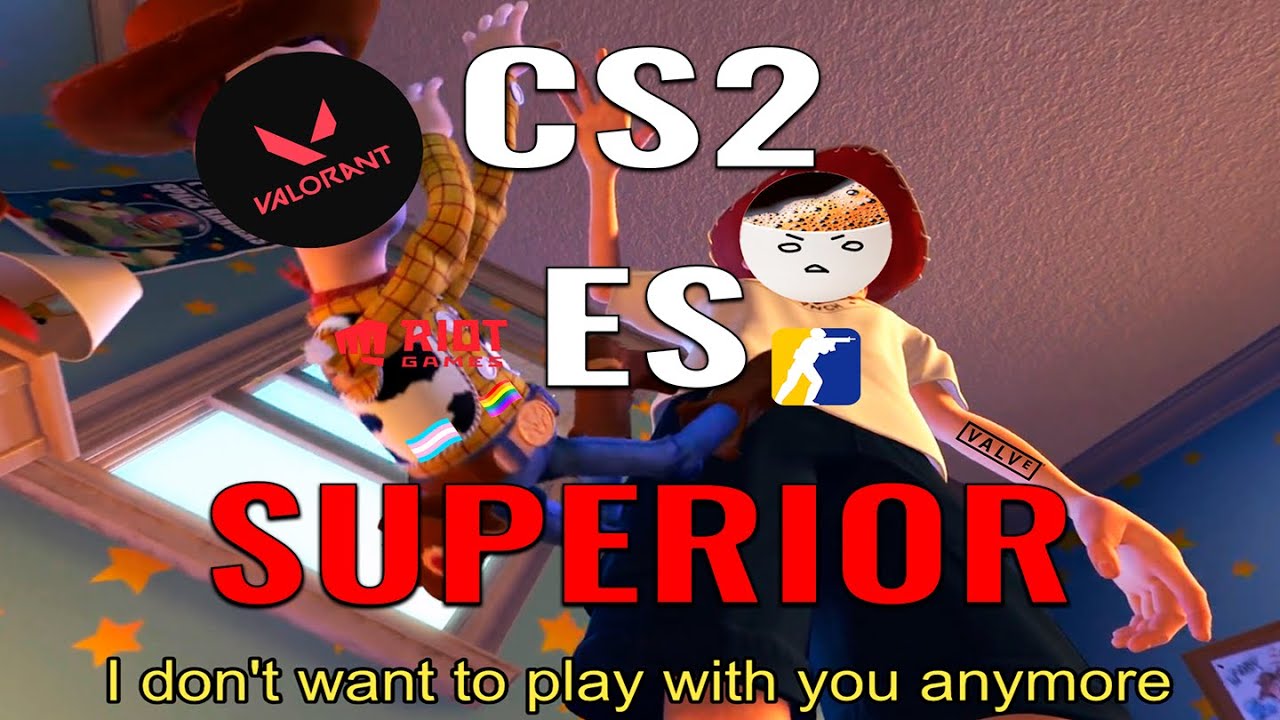 CS2 es MEJOR que VALORANT...