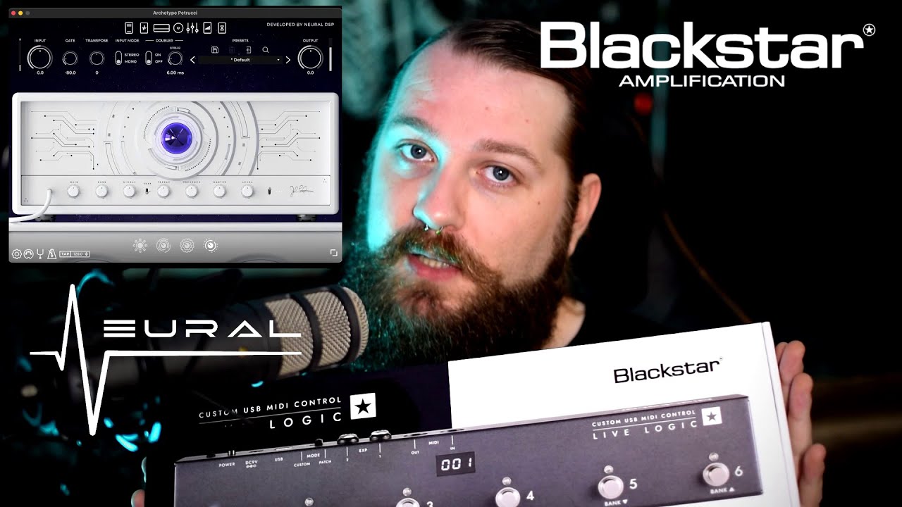 Stop clicking to change presets! | Blackstar Live Logic + Neural DSP