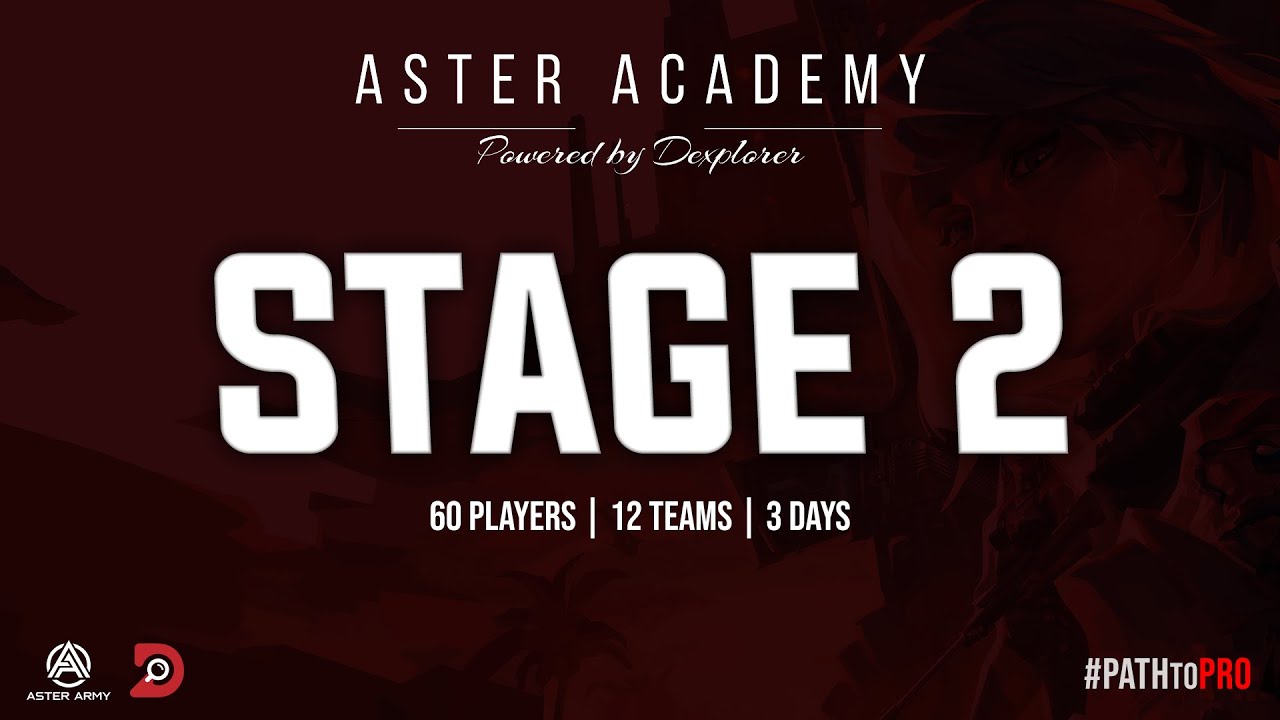 Aster Academy Valorant Powered by Dexplorer STAGE 2 | Day 2