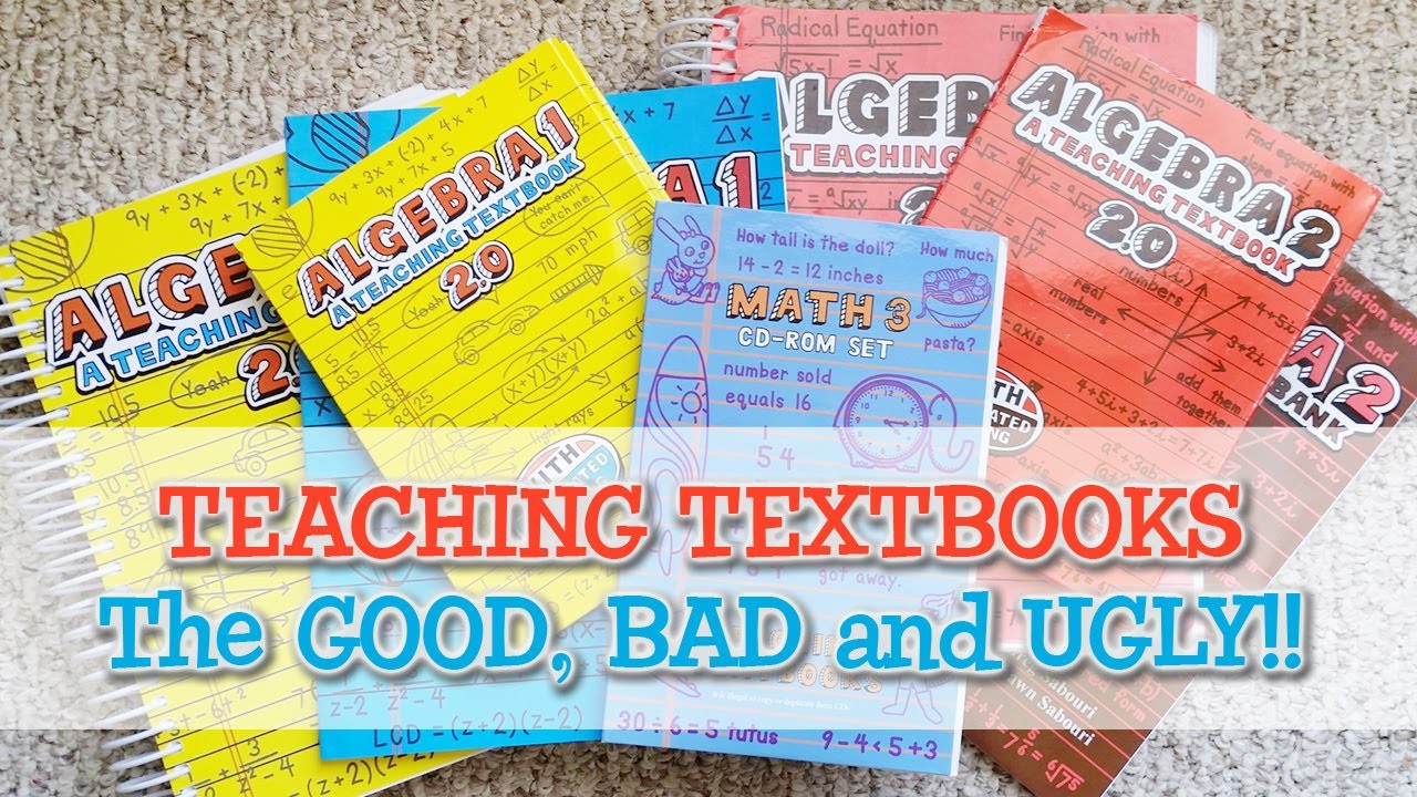 Teaching Textbooks Review:  the Good, the Bad and the Ugly, Keeping it REAL