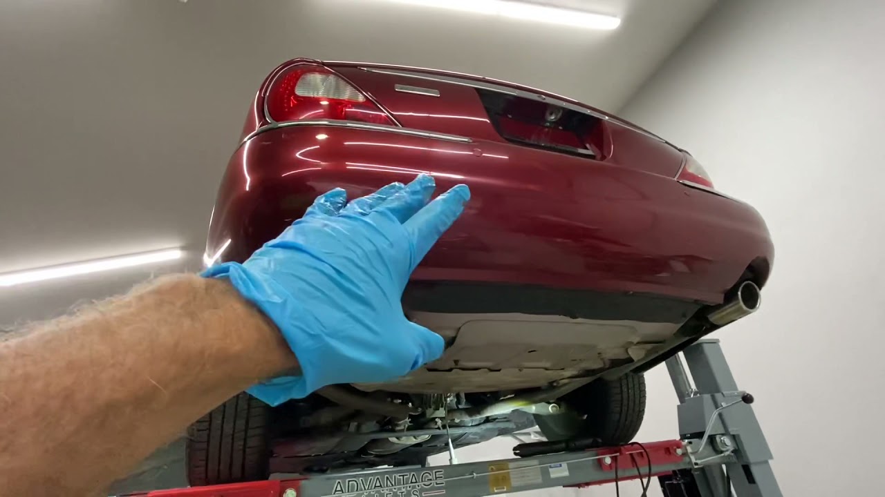 Jaguar XJ8 2006 X350 differential fluid drain and fill
