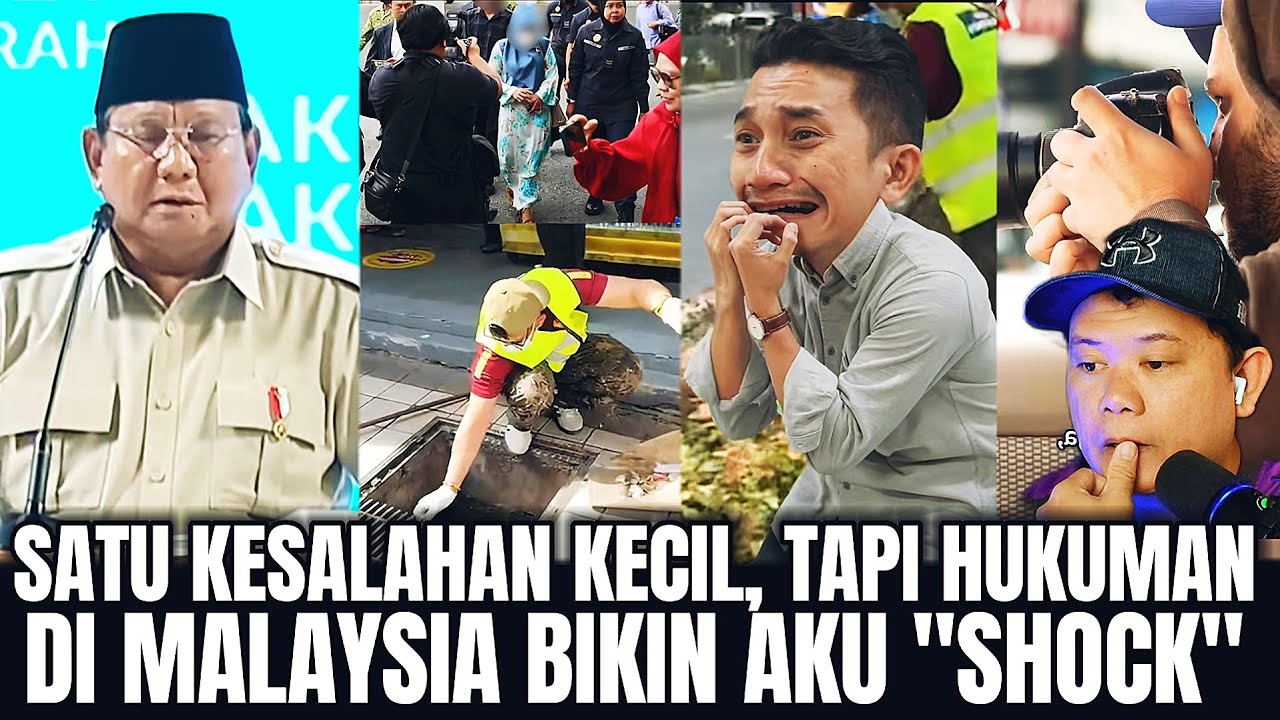 MALAYSIA TAK TOLERANSI‼️KESALAHAN KECILKU BERUJUNG HUKUMAN BERAT