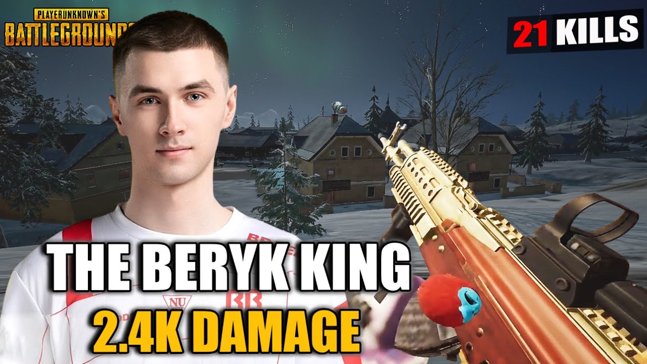 MOLODOCT BERYL GOD MODE! 21 KILLS & 2.4K DAMAGE IN THE ENTIRE LOBBY | PUBG 