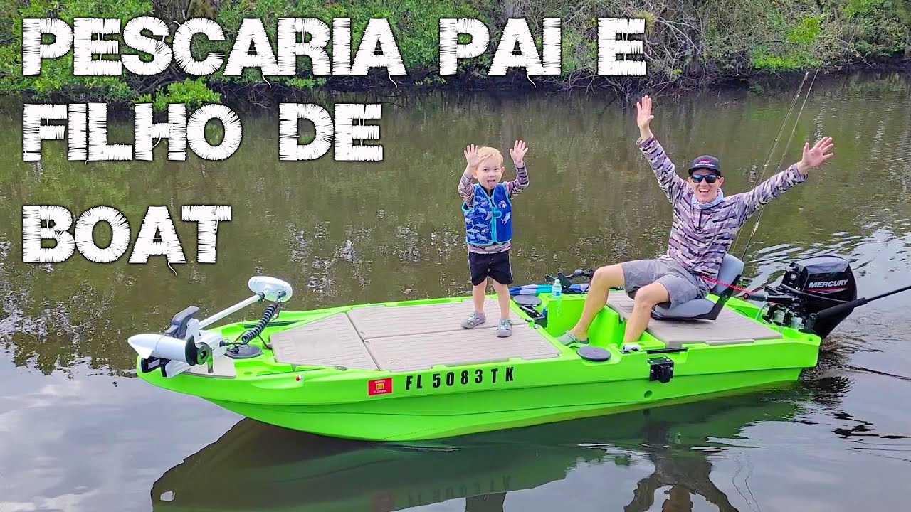 Milha Boat com cadeira Pescaria e passeio em familia