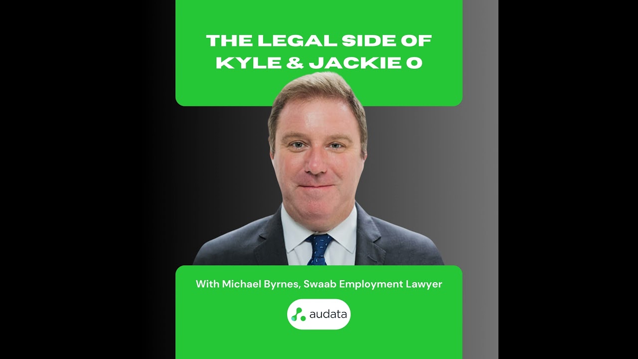 The legal side of Kyle & Jackie O