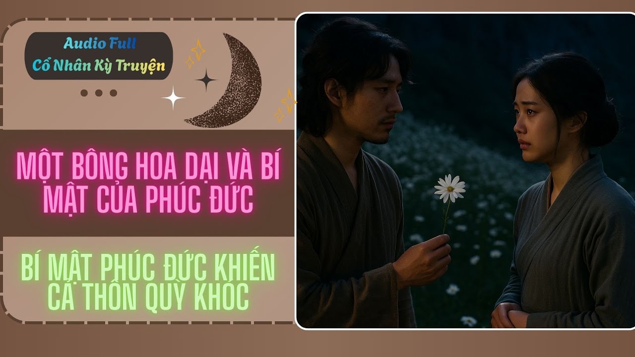Truyện Cổ Nhân Audio Hay Nhất: Bông Hoa Dại Báo Oán Hay Báo Ân, Bí Mật Phúc Đức Khiến Cả Thôn Khóc