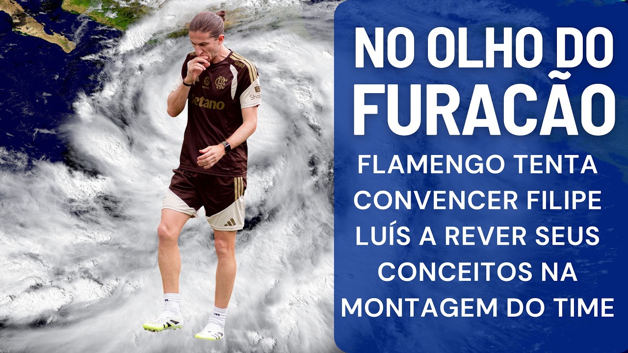 Filipe Luís é questionado dentro do Flamengo sobre modelo de jogo e melhor aproveitamento do elenco
