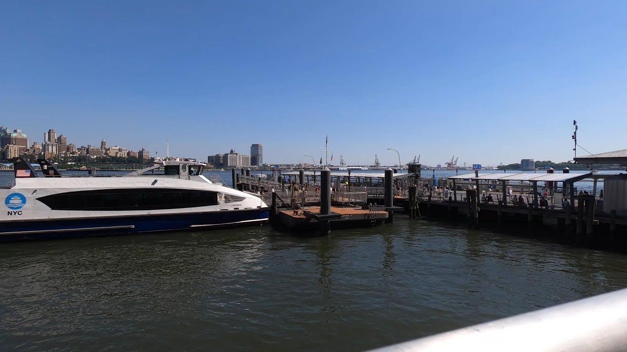 ⁴ᴷ⁶⁰ NYC Ferry Full Ride from Wall Street / Pier 11 to Rockaway - Beach 108th Street (July 18, 2020)