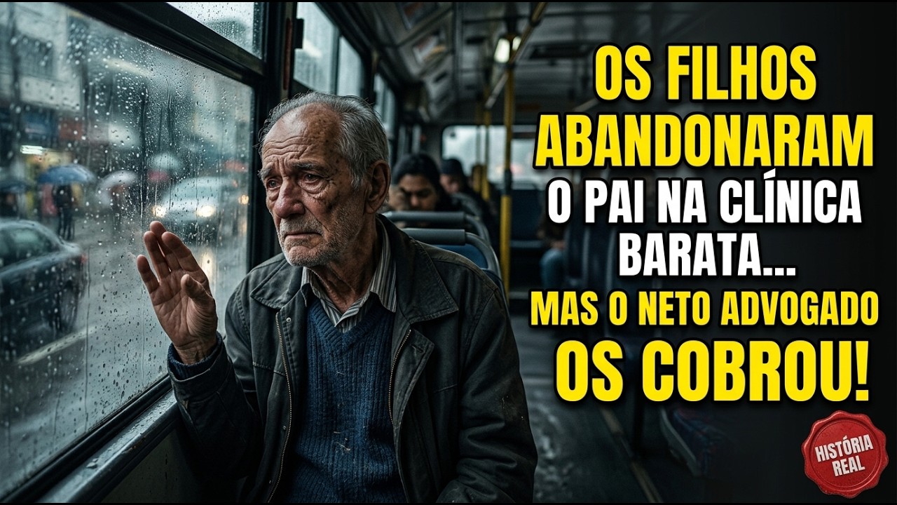 Um avô é deixado pelos filhos em uma clínica barata e passa anos esquecido
