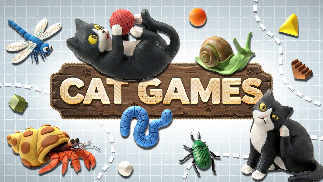 CAT TV 📺 3D Game for Cats to Watch – Ultimate CAT GAMES 🐌 Vol 11 🦇 4K60FPS