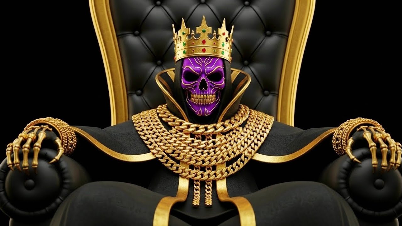 Galaxy Pulse Techno | Skull King Egypt | NEBULA PURPLE | #w4LGer