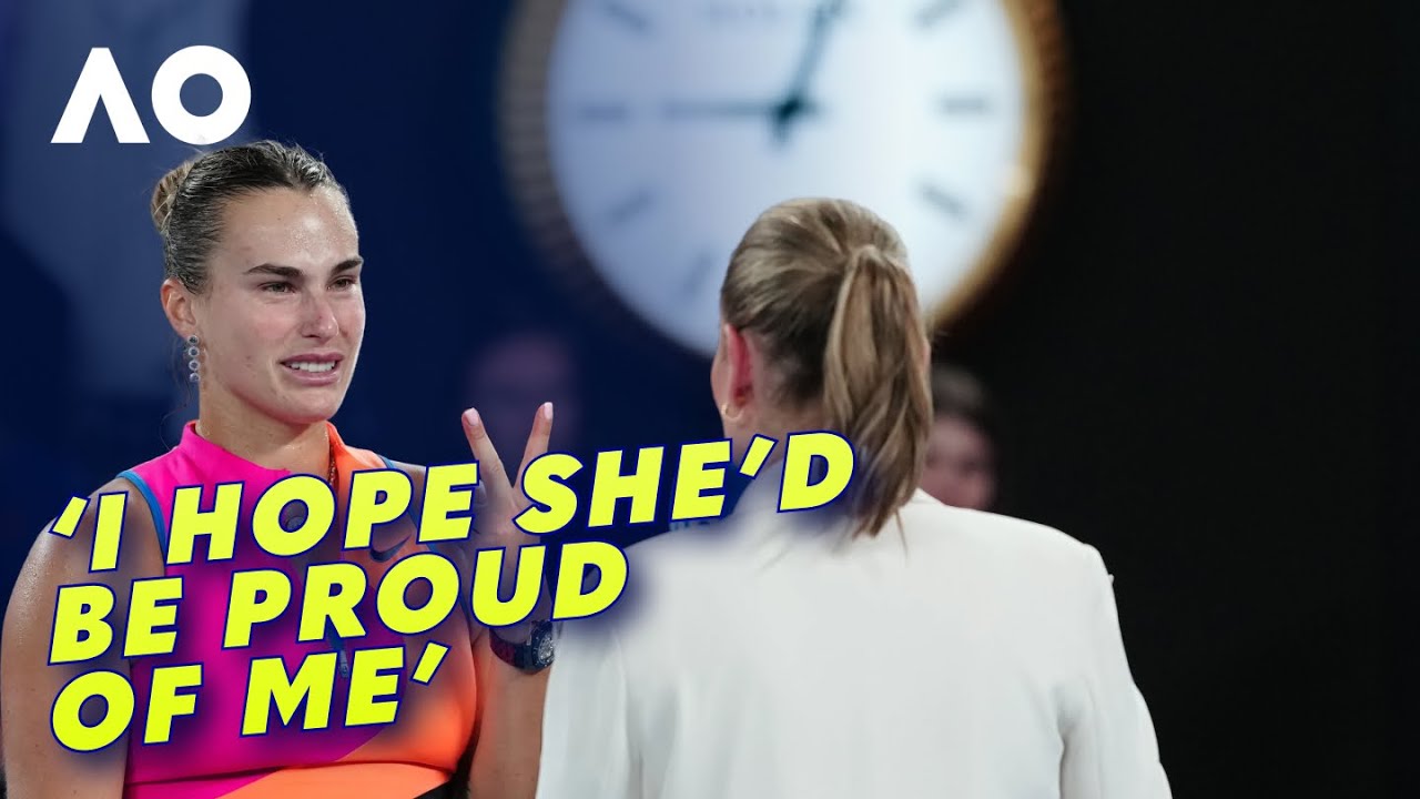Aryna Sabalenka in tears over INSANE achievement | AO 2026 | Wide World of Sports