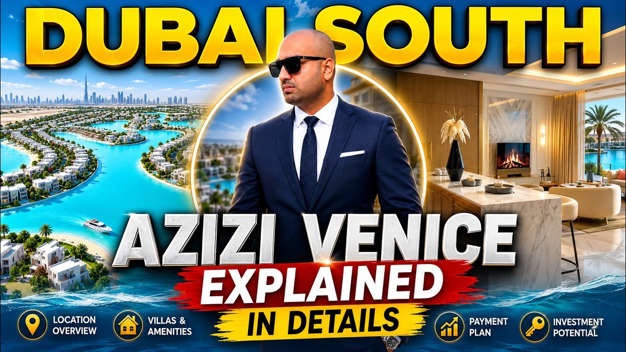 AZIZI VENICE| Explained in Details #Azizivenice #dubaisouth #ajaymore